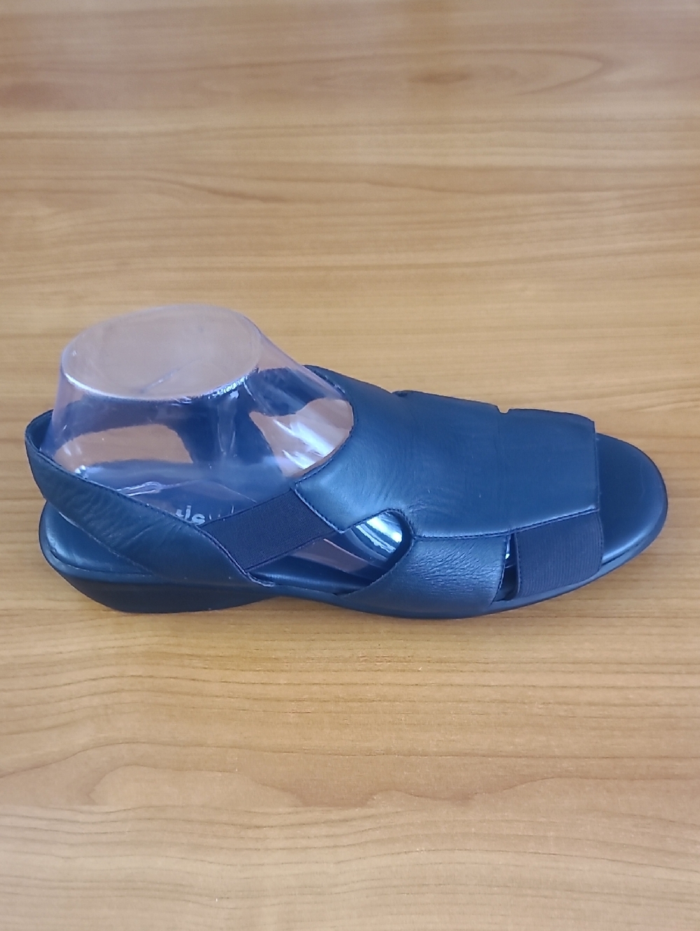 Aerosoles Women’s Slip-On Sandals Black Patent Leather Comfort Shoes Size 9M